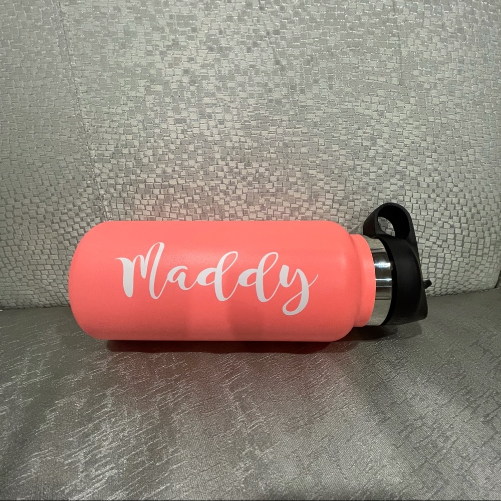 Insulated stainless water bottle 32oz Stra… - Picture 7 of 16